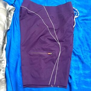Lululemon size L , Swimming short purple color,  like New